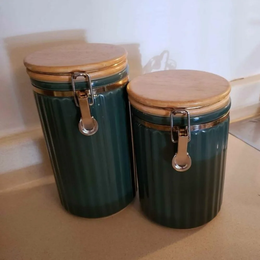 Pot vert forêt/ green conten - Picture 2 of 2